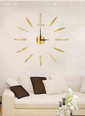 3D Luminous Wall Clock ers DIY Digital Clock Reloj De Pared