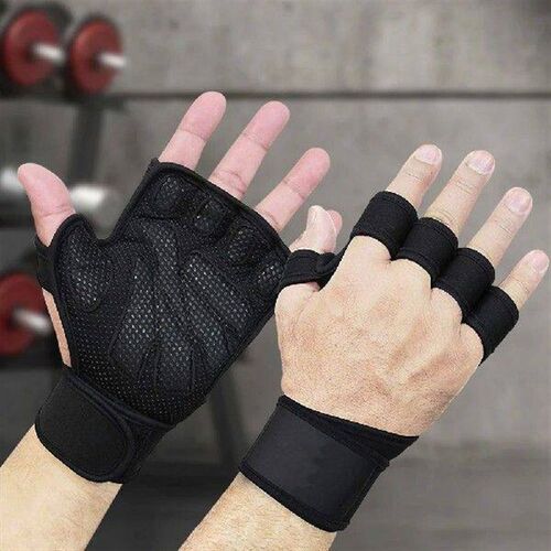 Weight Lifting Training Gloves with Wrist Support Palm