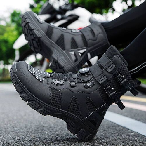 Mens Motorcycle Boots High Quality Breathable Motocross Sho