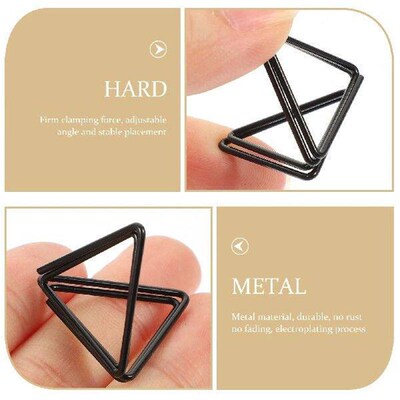 Clips Paper Holders Clip Photo Metal Table Colored Binder