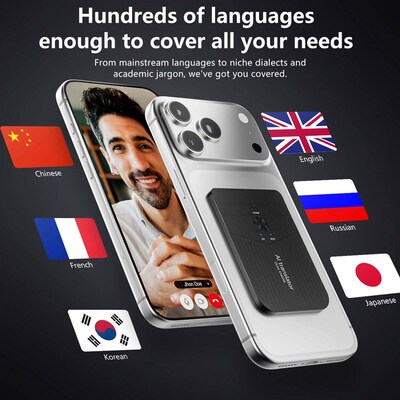 A18 Mini AI Translator Offline Simultaneous Interpretation E