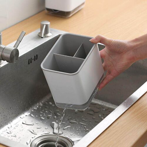 Spoon Fork Chopstick Storage Holder Box Kitchen Drain Rack