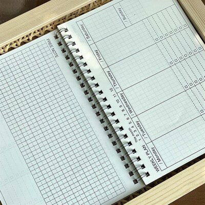 2023 2024 daily weekly monthly planner agenda notebook diary
