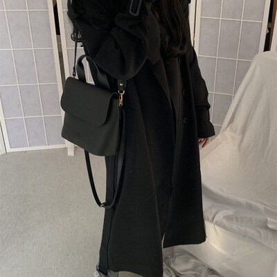 New Autumn Coats Woman Winter 2023 Solid Color Lapel