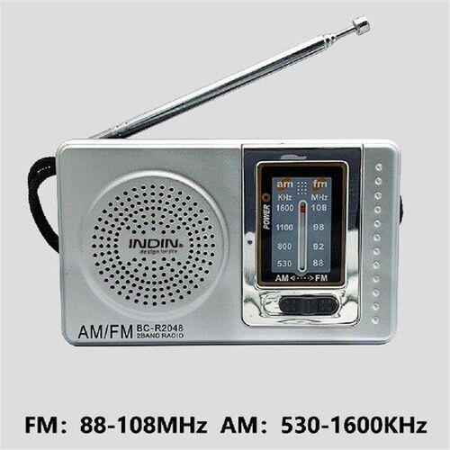 Portable Mini Radio Dual Band AM FM Radio Outdoor Emergency