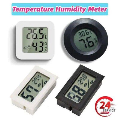 Mini Digital LCD Indoor Convenient Temperature Sensor