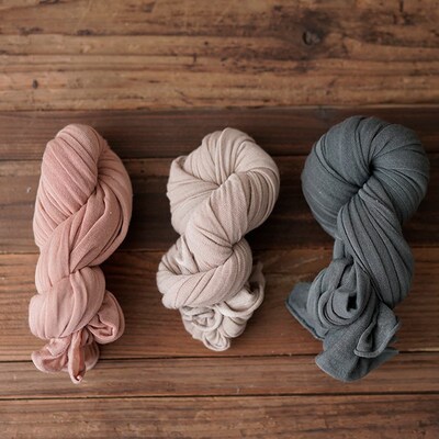 Newborn Photograpy Props Backdrop Sretch Soft Wraps Bebe fot