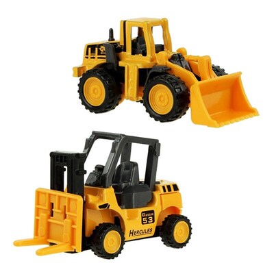 Simulation Engineering Car Toy Excavator Model Tractor Toys