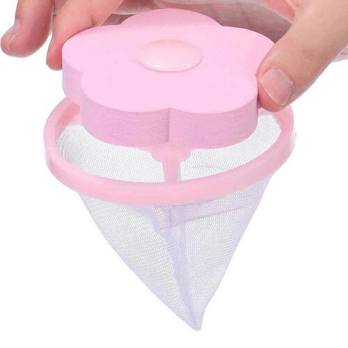 Reusable Washing Machine Floating Lint Mesh Bag Portable Was