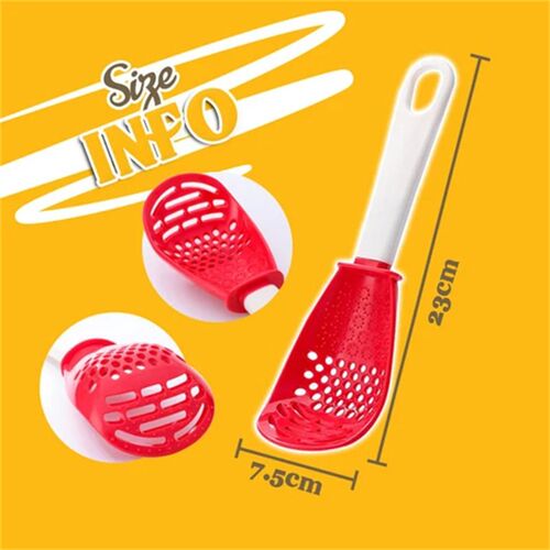 New Multifunctional Kitchen Cooking Spoon Heat-resistant Han