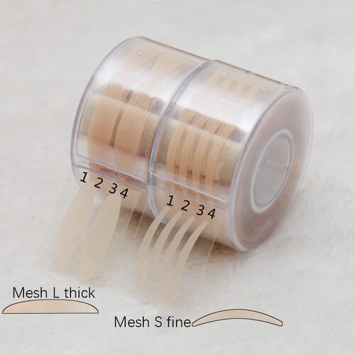 600pcs Eye Lift Strips Double Eyelid Tape Clear Gray Eyelid