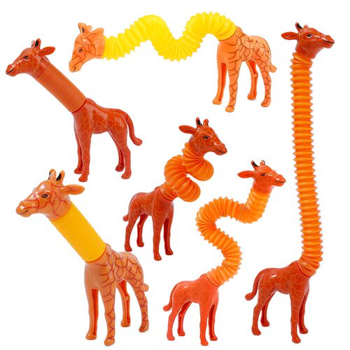 Creative Kids Adult Pop Giraffe Tube Sensory Toys Plastic Sr