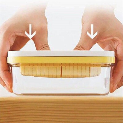 Butter Box Sealed Fresh-Keeping PE Cheese Keeper with