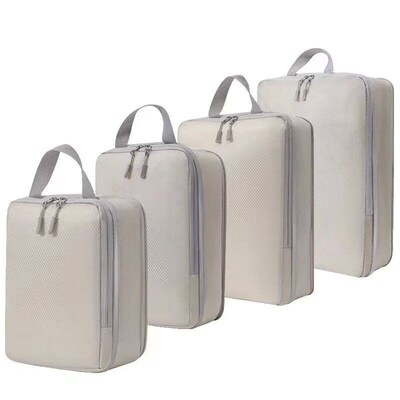 4 Set Packing Cubes for Travel Compression Packing Cube Set