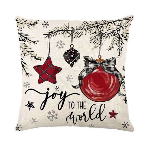 45cm Christmas Cushion Cover Pillowcase New Year Decor