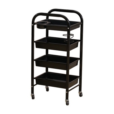 发廊美发店工具柜理发镜台理发店柜子多功能小推车木质理发柜