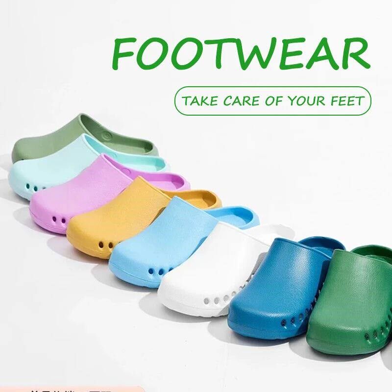 Anti-slip Surgical Shoes Medical Clogs Dental Nurses - 实物图