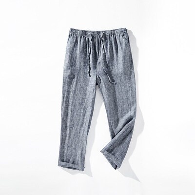 Loosening Linen Pants Thin Breathable Linen Casual Pants Ela