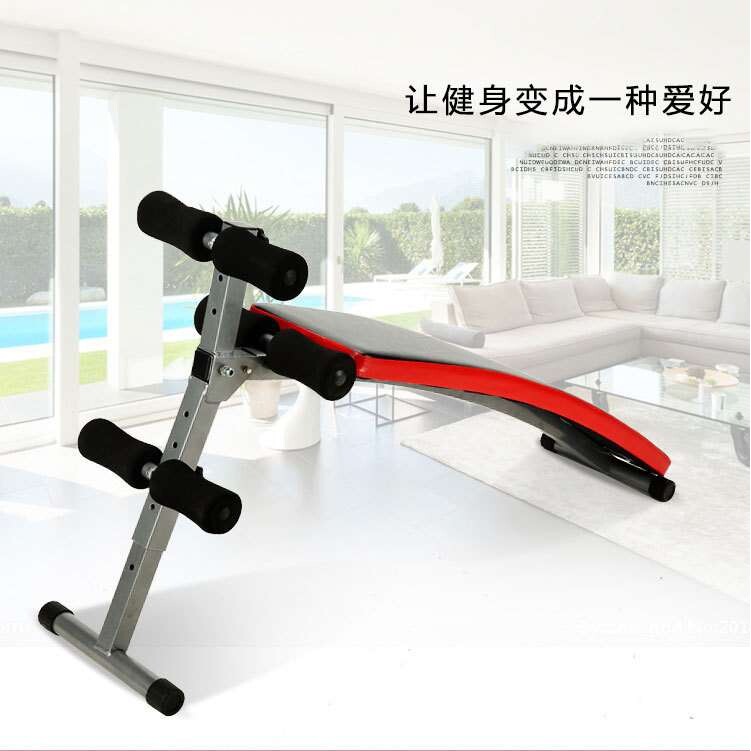 健身器材仰卧板仰卧起坐收腹机腹肌板哑铃凳家用