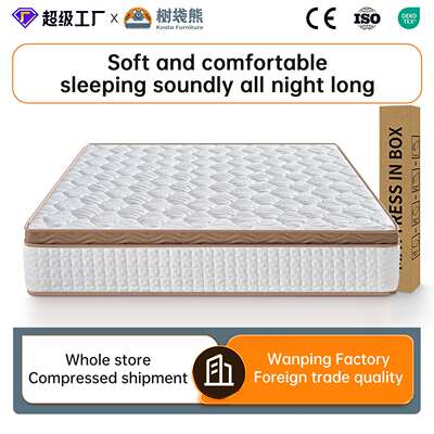BoxedSimmons spring mattress,queen-sized compressed mattress