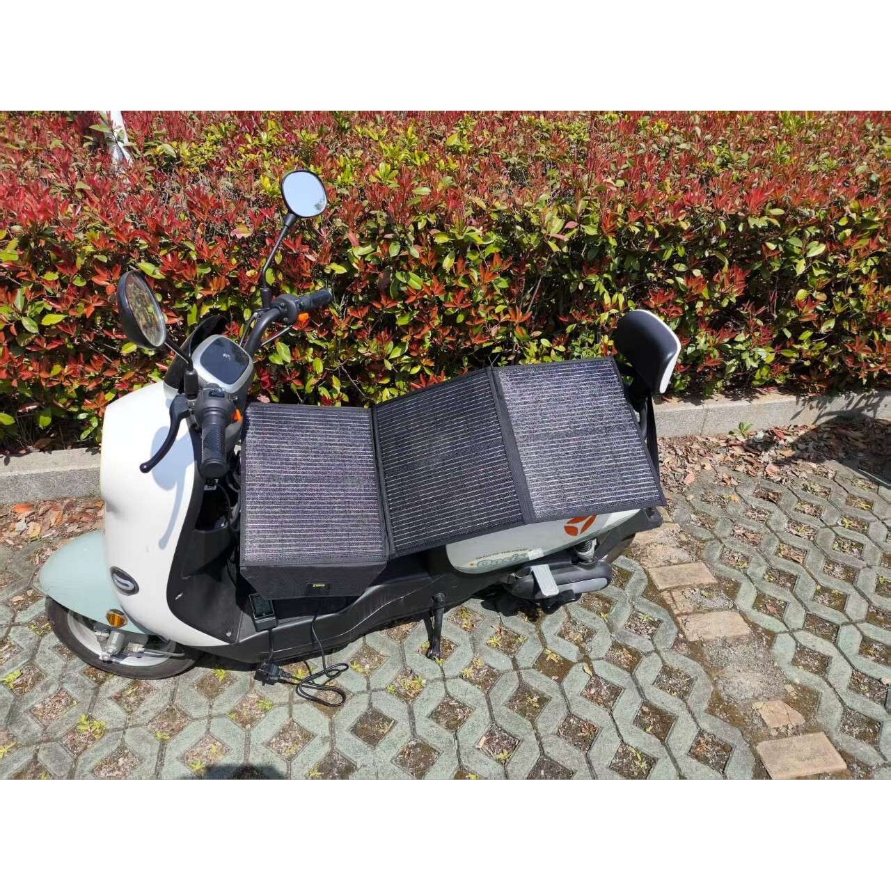 太阳能充电板电动自行车专用应急充电便携式折叠光伏家用