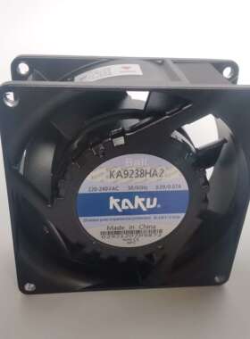 KA9238HA2 原装KAKU卡固 220V 0.08A 滚珠轴承 散热风扇 仪器风扇
