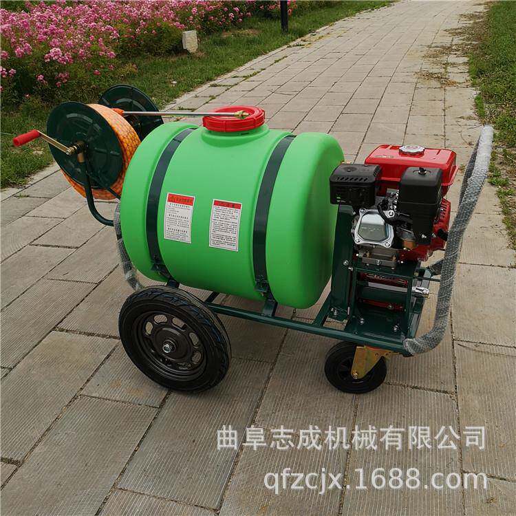 志成推车汽油打机160L压农用打车手推式园林喷雾机厂家直销