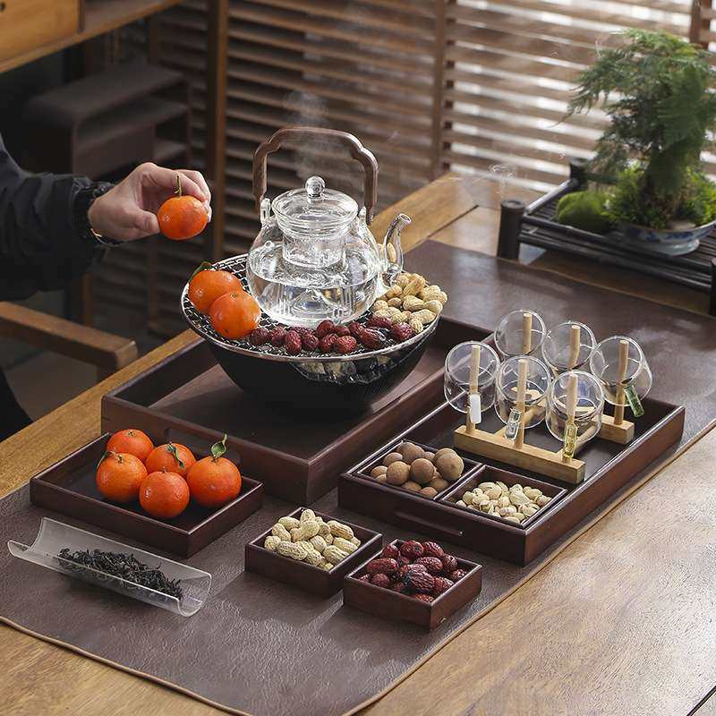 冬天围炉煮茶电炉烤火炉套装室内家用器具全套烤奶茶煮茶壶煮茶器,3C数码配件,其它配件,淘宝优惠券,粉丝福利购,淘宝优惠卷