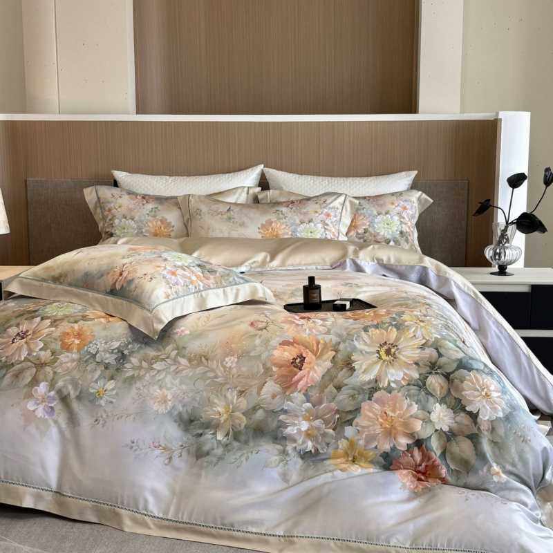 （总）佳汐蓝家纺 2025新款天丝棉数码印花镂空床盖款四件套,3C数码配件,其它配件,淘宝优惠券,粉丝福利购,淘宝优惠卷