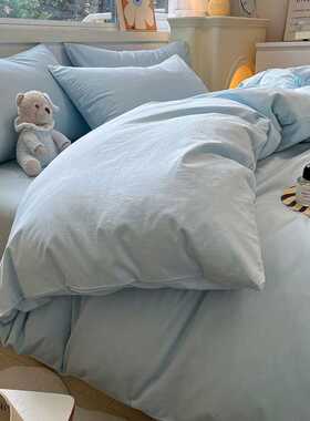 （总）卡巴伦家纺 2025新款A版色织32支B版40支纯棉A类水洗棉四件