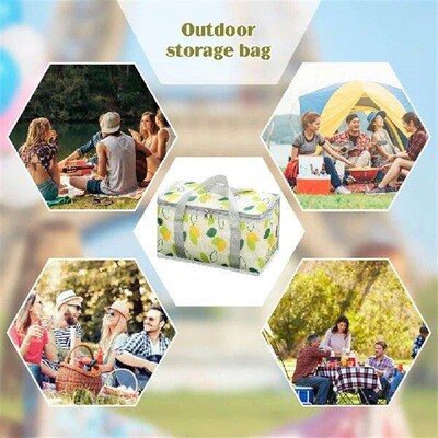 Camping Storage Bag Large Capacity Portable Ice Pack Bag