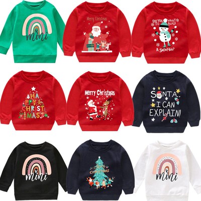 Baby Girl Winter Warm Clothes 2-6T Toddler Girl Red Christma