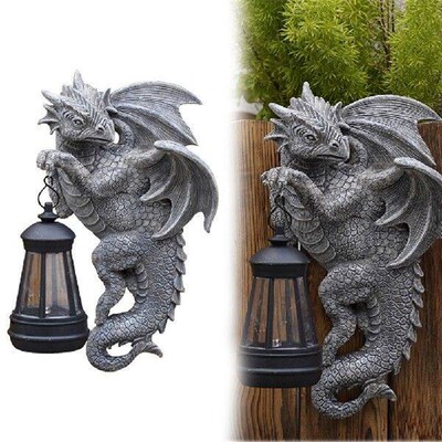 Flying Dragon Statue Light Decorative Statue Light