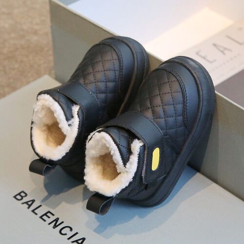 Childrens Cotton Shoes, Thickened Low-top Short Boots, Baby