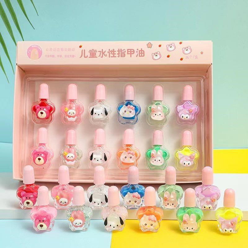 Water-based eco-friendly childrens nail polish can be torn - 实物图