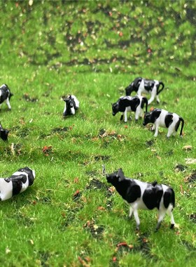 HO and N Scale Model Cows Miniature Farm Animal Model Cow Fo