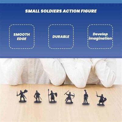Y02A1:72 200/Set Plastic Ancient Soldier Figures Toy