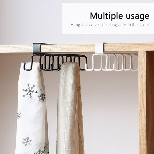 Iron 12 Hooks Kitchen Storage Racks Cup Holder Hanging Bath