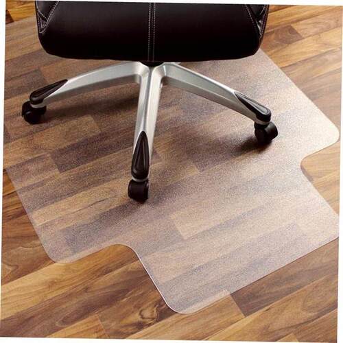 PVC transparent floor mat for office computer swivel chair