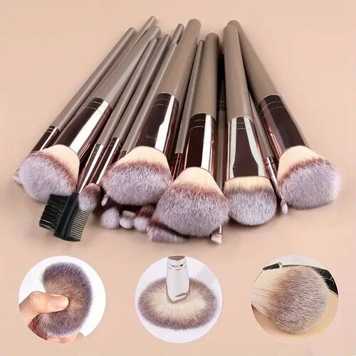3-20PCS Makeup Brushes Set Eyeshadow Fluffy Foundation
