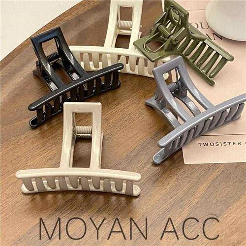 Simple All-match Cross Grab Clip Back Head Disc Hairpin Acry