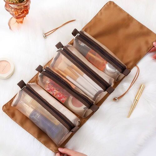 Rilibegan Storage Bag Outdoor Travel Makeup Collect Bag Wome