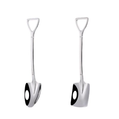 Stainless Steel Spoon Vintage Creative Large Dessert Spoon W