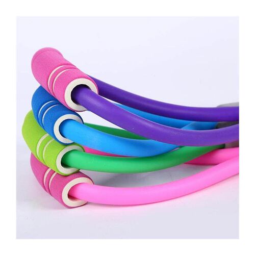 Gym 8 Word Elastic and Chest Developer Ruer Expander Rop