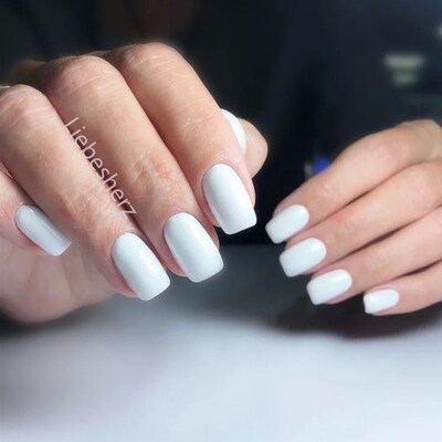 Artificial Press On Fake Nails Glossy Wine Red False Nail Lo