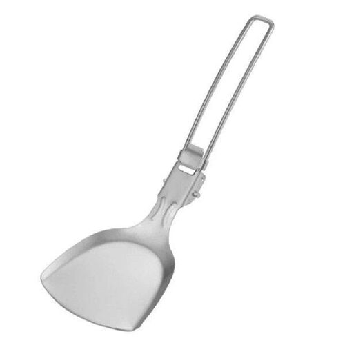 Folding Camping Tableware 304 Stainless Steel Spoon Shovel