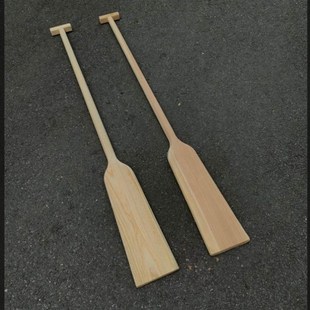 龙舟浆0.7-1.8米实木船浆轻船桨儿童表演漂流龙舟划桨装饰手摇