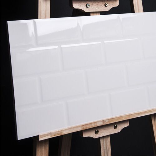 Bread brick 300x 600 Nordic white plaid wall brick kitchen b