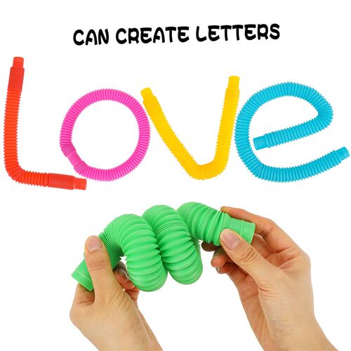 8Pcs Tubes Sensory Toy for Adult Fidget Sss Relieve Toys Str