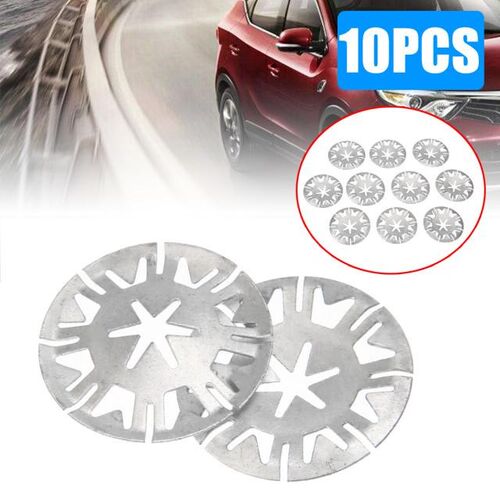 10pcs Dia 30mm Exhaust Heat Shield Clip Metal Washer Heat Sh